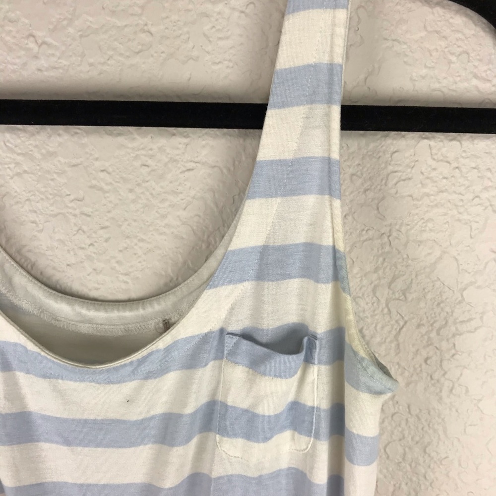 Striped Drawstring Dress - Picture 3 of 4